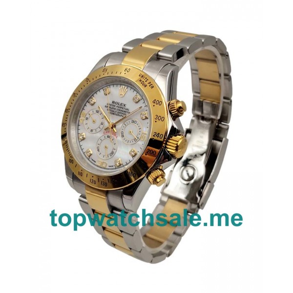 UK AAA Rolex Daytona 116523 40 MM Mother-Of-Pearl Dials Men Replica Watches