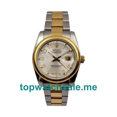 UK AAA Rolex Lady-Datejust 179163 26 MM White Dials Women Replica Watches