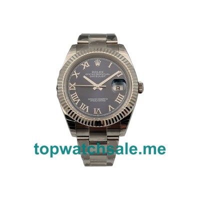 UK Swiss Made Rolex Datejust 126334 41 MM Blue Dials Men Replica Watches