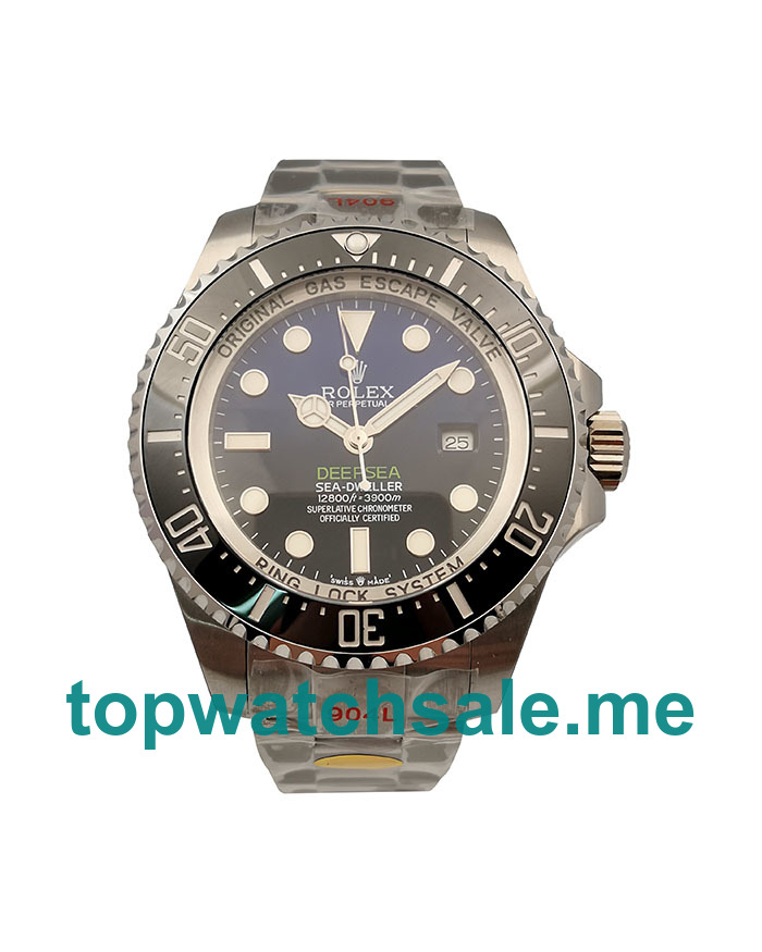 UK Swiss Made Rolex Sea-Dweller Deepsea 126660 44 MM Blue & Black Dials Men Replica Watches