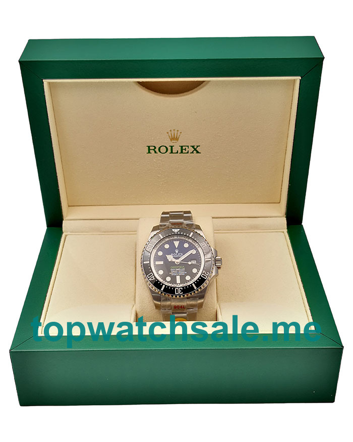 UK Swiss Made Rolex Sea-Dweller Deepsea 126660 44 MM Blue & Black Dials Men Replica Watches