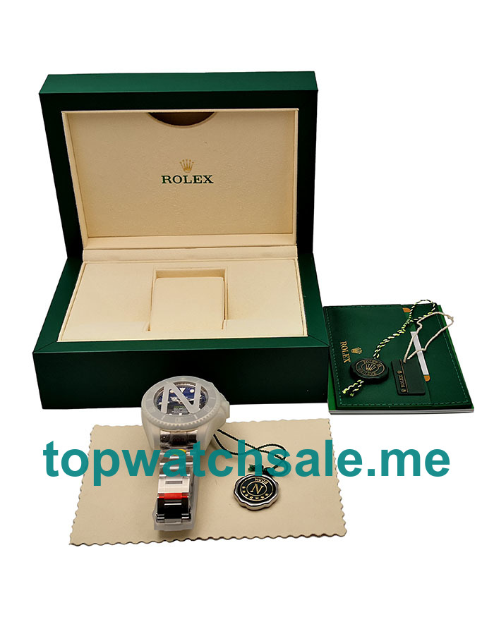 UK Swiss Made Rolex Sea-Dweller Deepsea 126660 44 MM Blue & Black Dials Men Replica Watches