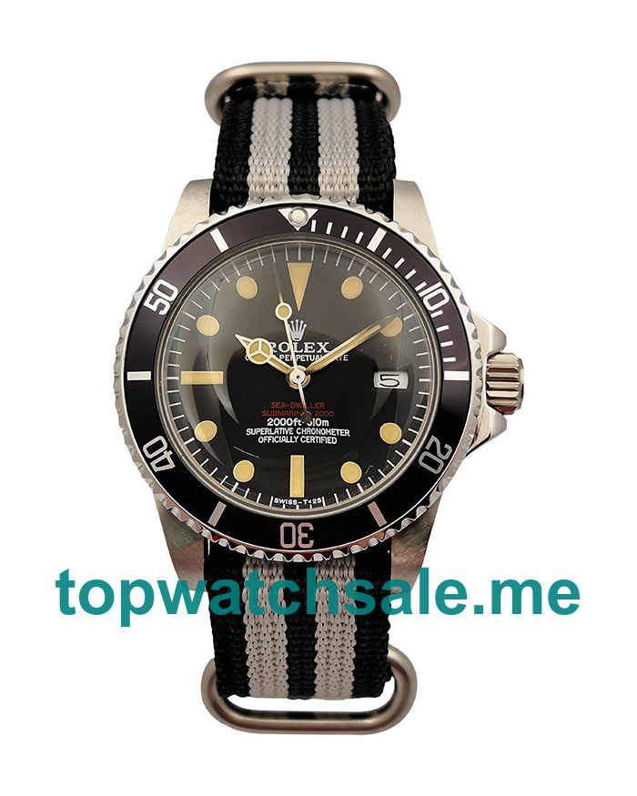 UK AAA Rolex Sea-Dweller 1665 40 MM Black Dials Men Replica Watches