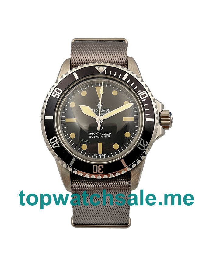 UK AAA Rolex Submariner 5517 40 MM Black Dials Men Replica Watches