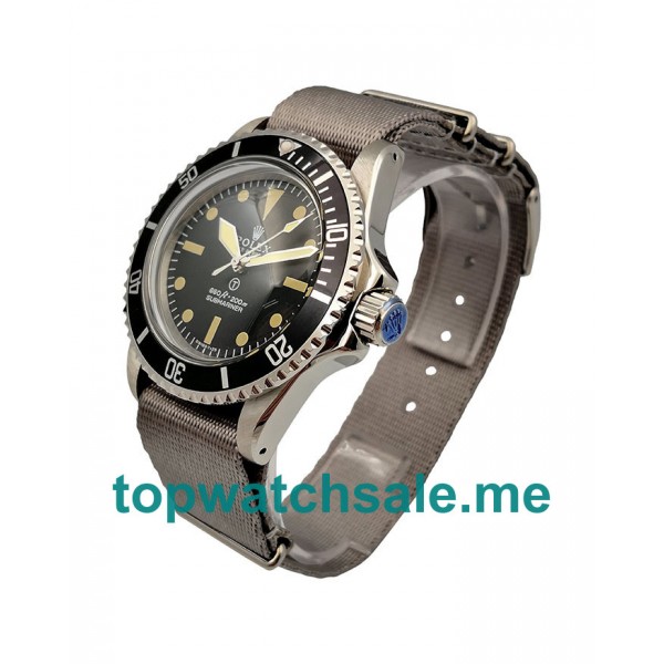 UK AAA Rolex Submariner 5517 40 MM Black Dials Men Replica Watches