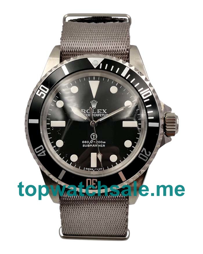 UK AAA Rolex Submariner 5517 40 MM Black Dials Men Replica Watches