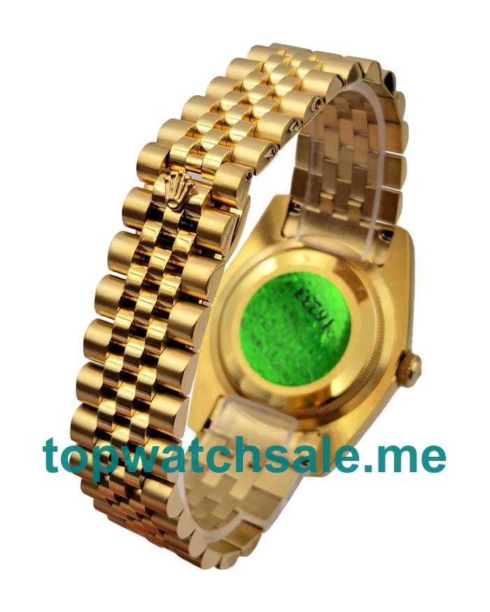 UK AAA Rolex Datejust 116238 36 MM Champagne Dials Men Replica Watches