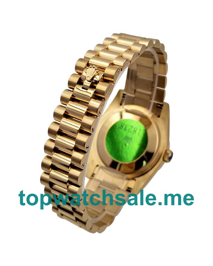 UK AAA Rolex Datejust 16238 36 MM Red Dials Men Replica Watches
