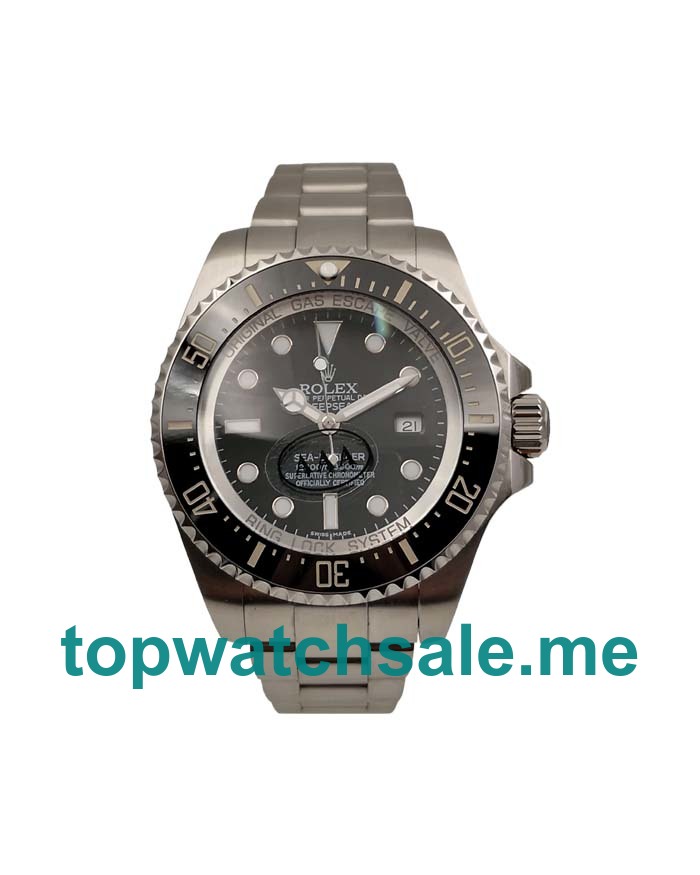 UK Swiss Made Rolex Sea-Dweller Deepsea 116660 44 MM Black Dials Men Replica Watches