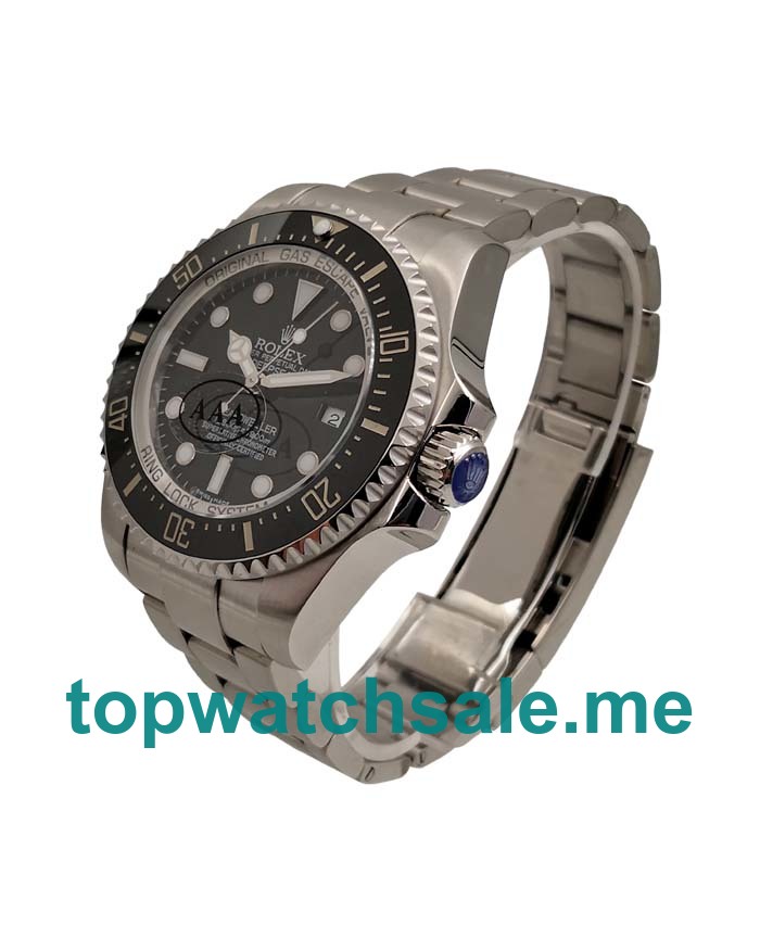 UK Swiss Made Rolex Sea-Dweller Deepsea 116660 44 MM Black Dials Men Replica Watches