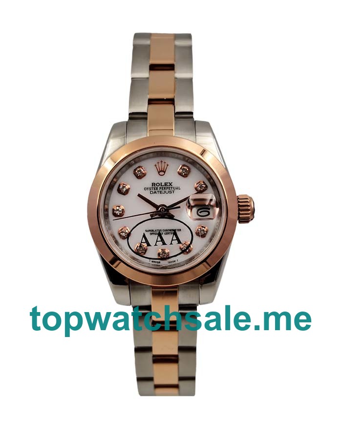 UK Swiss Made Rolex Lady-Datejust 179171 26MM Mother-Of-Pearl Dials Women Replica Watches