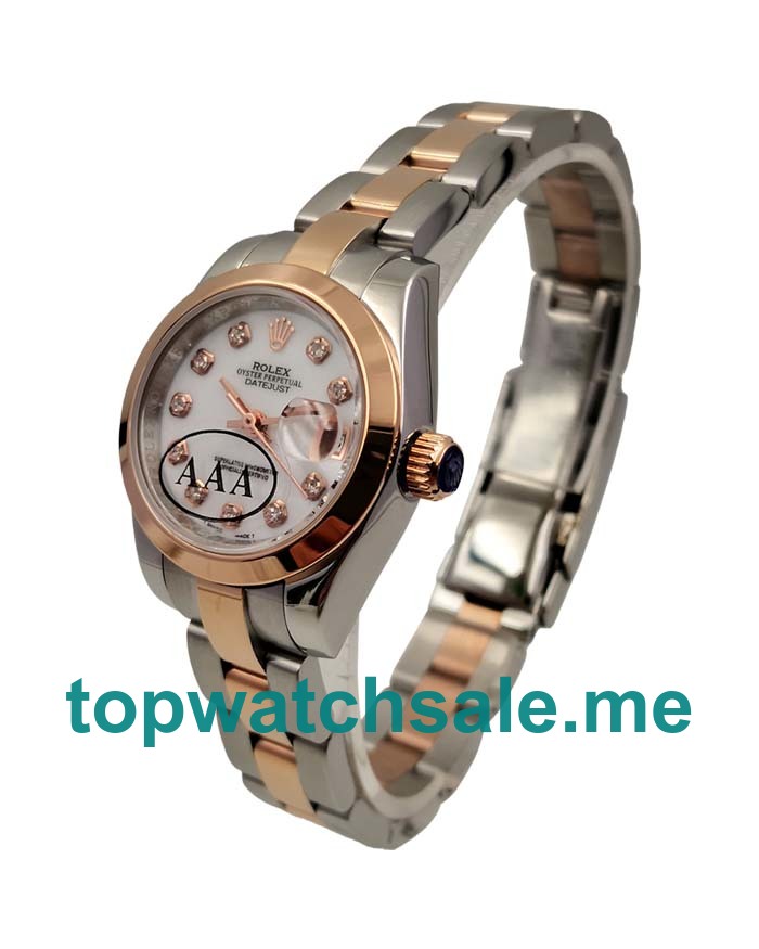 UK Swiss Made Rolex Lady-Datejust 179171 26MM Mother-Of-Pearl Dials Women Replica Watches