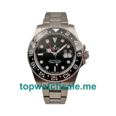 UK AAA Rolex GMT-Master II 116710 LN 40 MM Black Dials Men Replica Watches