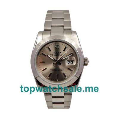 UK AAA Rolex Datejust 278240 31 MM Gray Dials Unisex Replica Watches