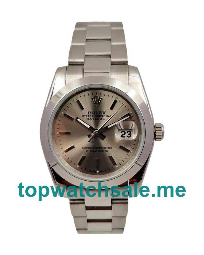 UK AAA Rolex Datejust 278240 31 MM Gray Dials Unisex Replica Watches