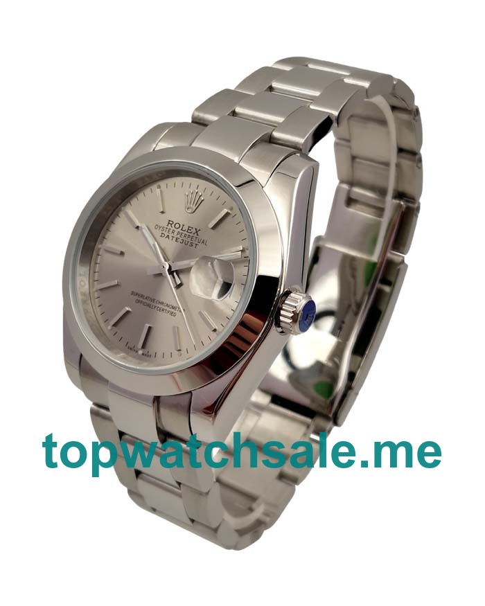UK AAA Rolex Datejust 278240 31 MM Gray Dials Unisex Replica Watches
