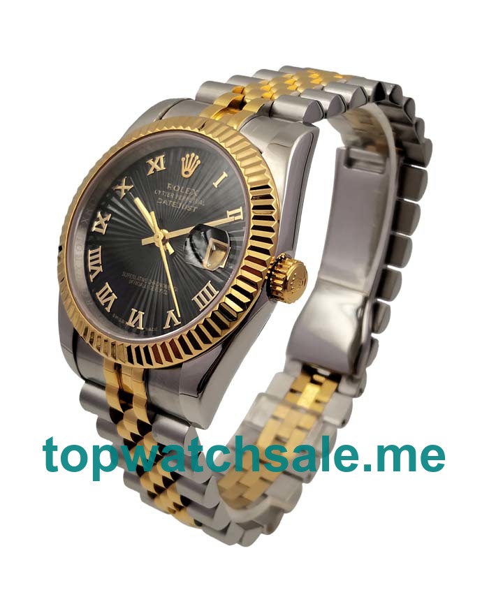 UK Swiss Made Rolex Datejust 126233 36 MM Black Dials Men Replica Watches