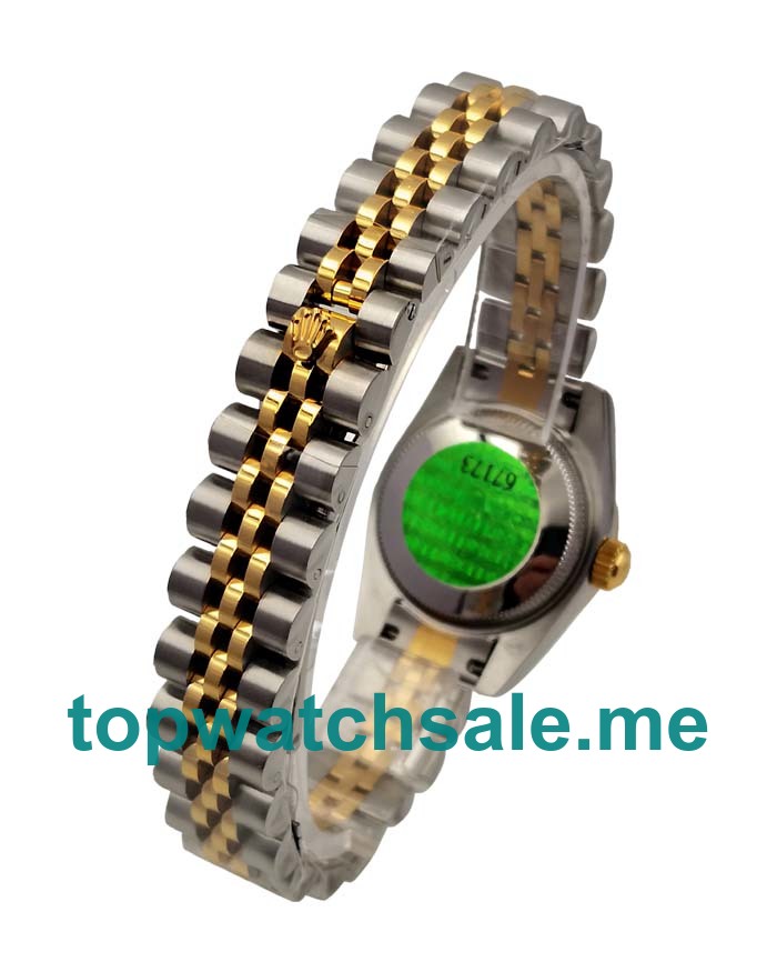 UK Swiss Made Rolex Lady-Datejust 76193 26 MM Champagne Dials Women Replica Watches