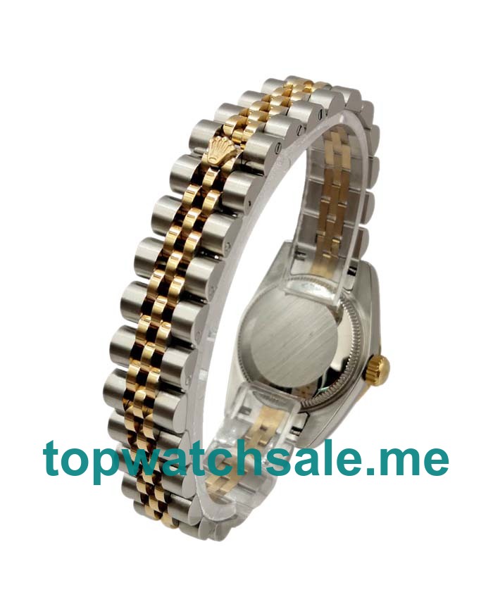 UK Swiss Made Rolex Lady-Datejust 179173 26 MM Champagne Dials Women Replica Watches