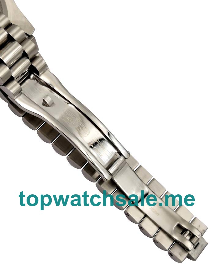 UK Swiss Made Rolex Day-Date 118239 36 MM Blue Dials Men Replica Watches