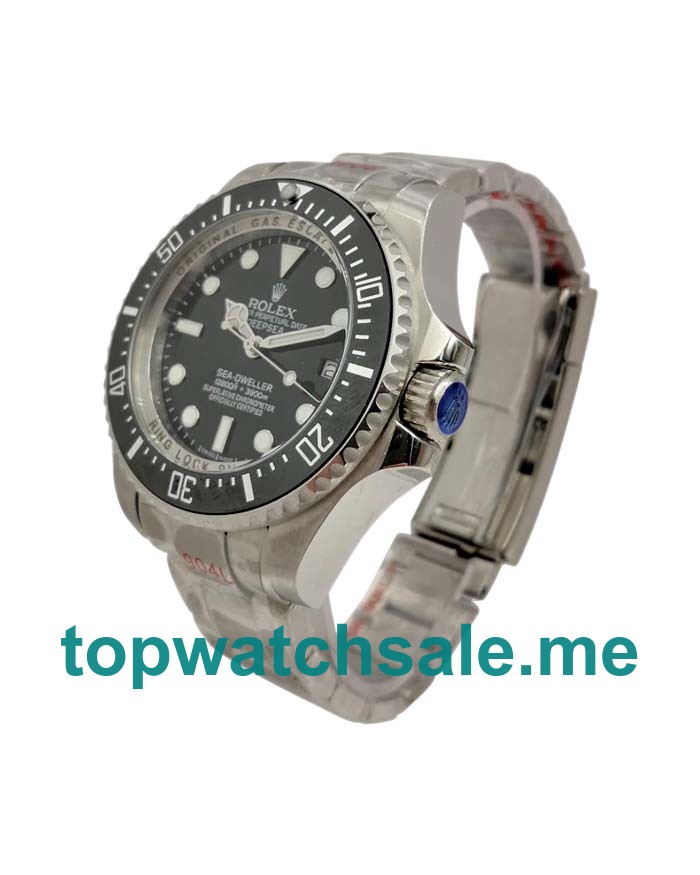 UK Swiss Made Rolex Sea-Dweller Deepsea 116660 44 MM Black Dials Men Replica Watches