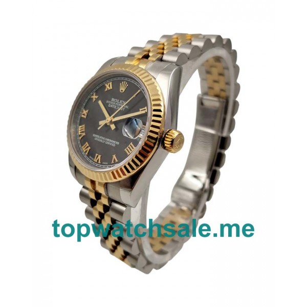 UK Swiss Made Rolex Datejust 178273 31 MM Black Dials Unisex Replica Watches