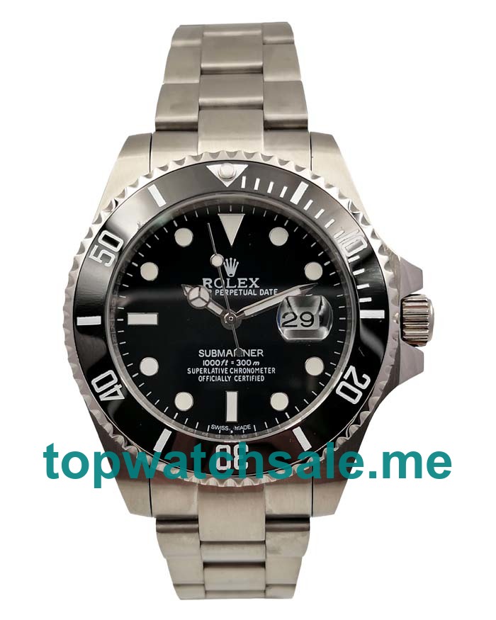 UK Swiss Made Rolex Submariner 116610 LN 43 MM White Dials Men Replica Watches