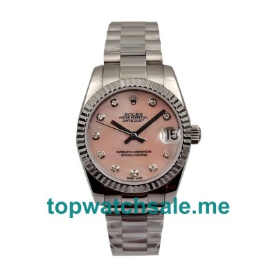 UK Swiss Made Rolex Datejust 178274 31MM Pink Dials Women Replica Watches