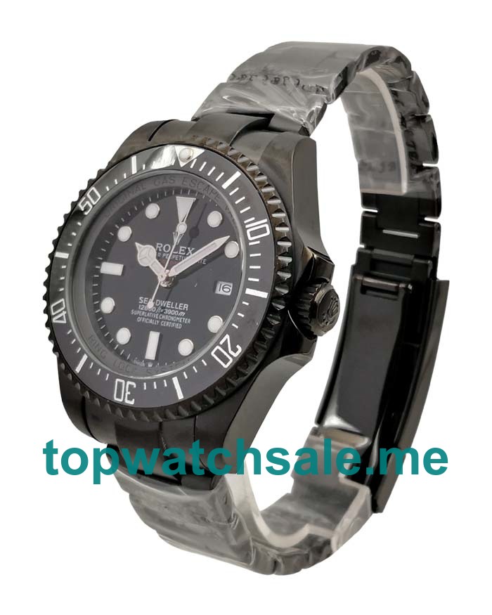 UK AAA Rolex Sea-Dweller Deepsea 116660 44 MM Black Dials Men Replica Watches