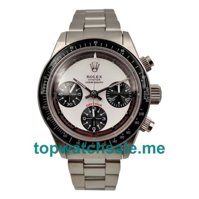 UK Swiss Made Rolex Daytona Ref.6239 36 MM White Dials Men Replica Watches