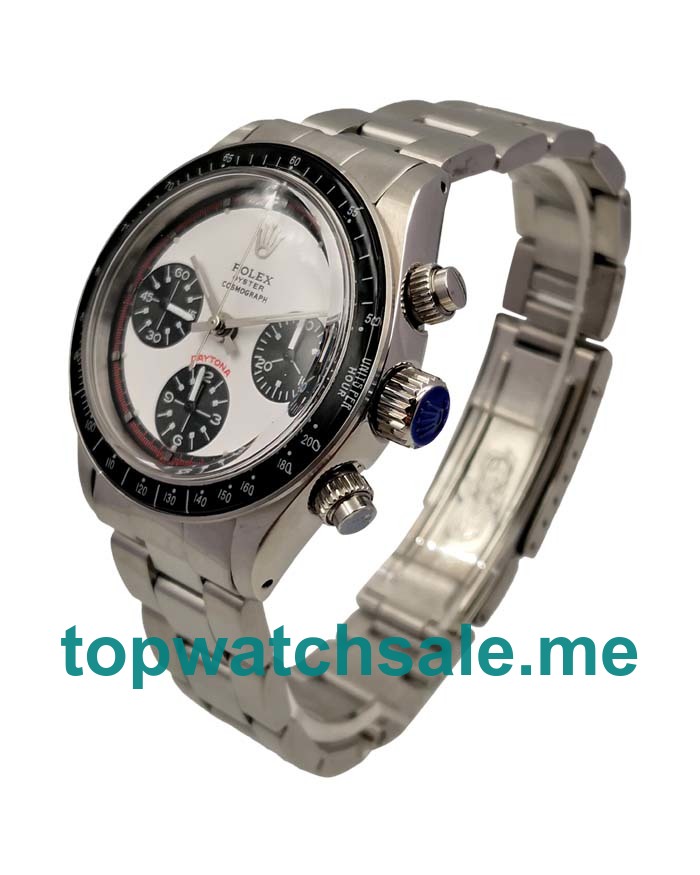 UK Swiss Made Rolex Daytona Ref.6239 36 MM White Dials Men Replica Watches