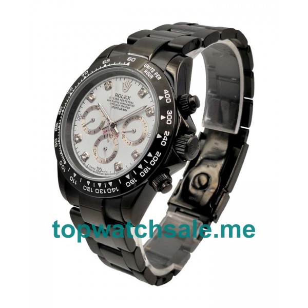 UK AAA Rolex Daytona 116519 40 MM Black Dials Men Replica Watches