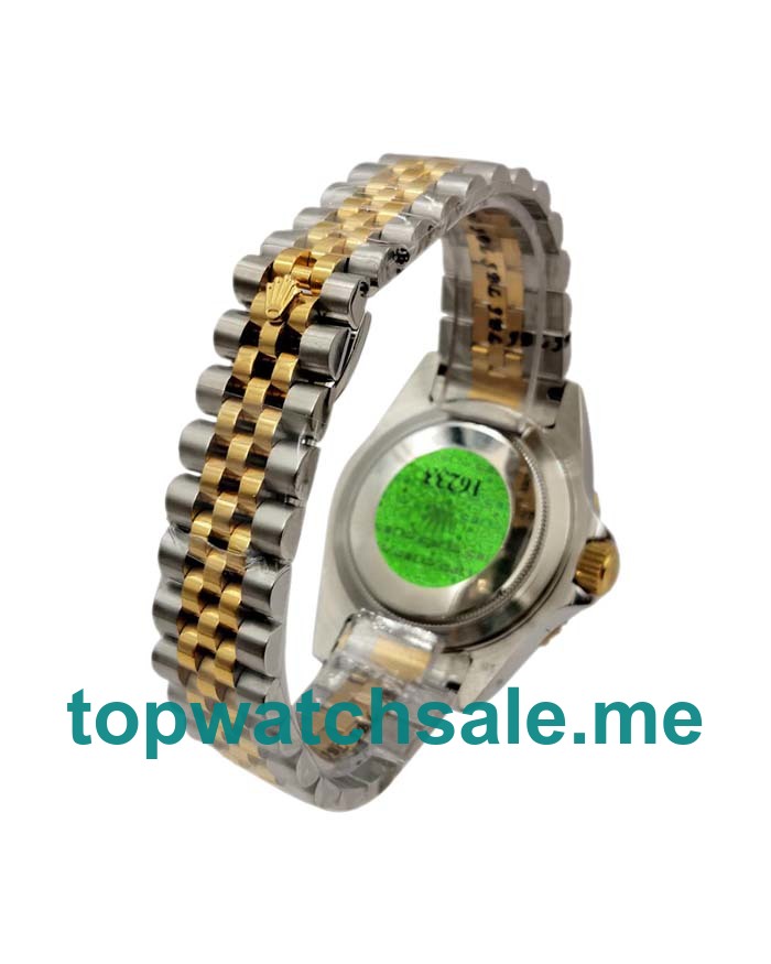 UK AAA Rolex GMT-Master 16753 40 MM Black Dials Men Replica Watches