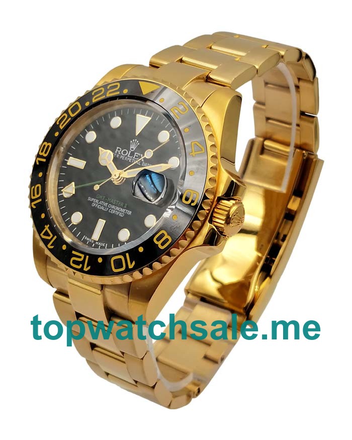 UK Swiss Made Rolex GMT-Master II 116718 LN 40 MM Black Dials Men Replica Watches
