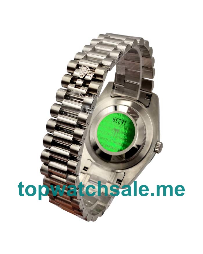 UK AAA Rolex Day-Date 118239 40 MM White Dials Men Replica Watches