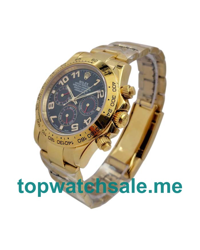 UK AAA Rolex Daytona 116528 40 MM Blue Dials Men Replica Watches