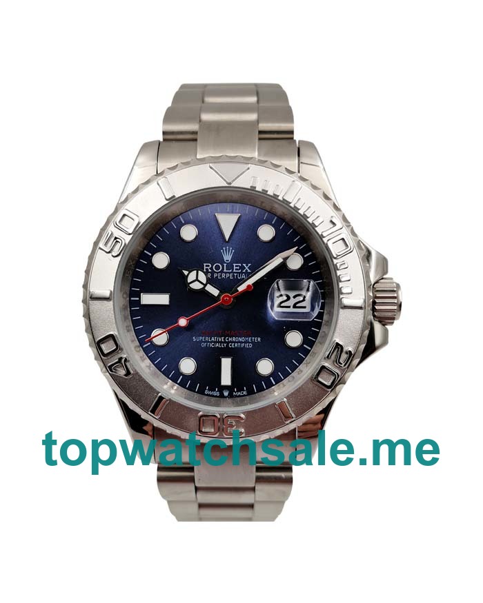 UK AAA Rolex Yacht-Master 116622 40 MM Blue Dials Men Replica Watches