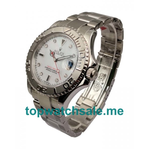 UK Swiss Made Rolex Yacht-Master 116622 40 MM White Dials Men Replica Watches