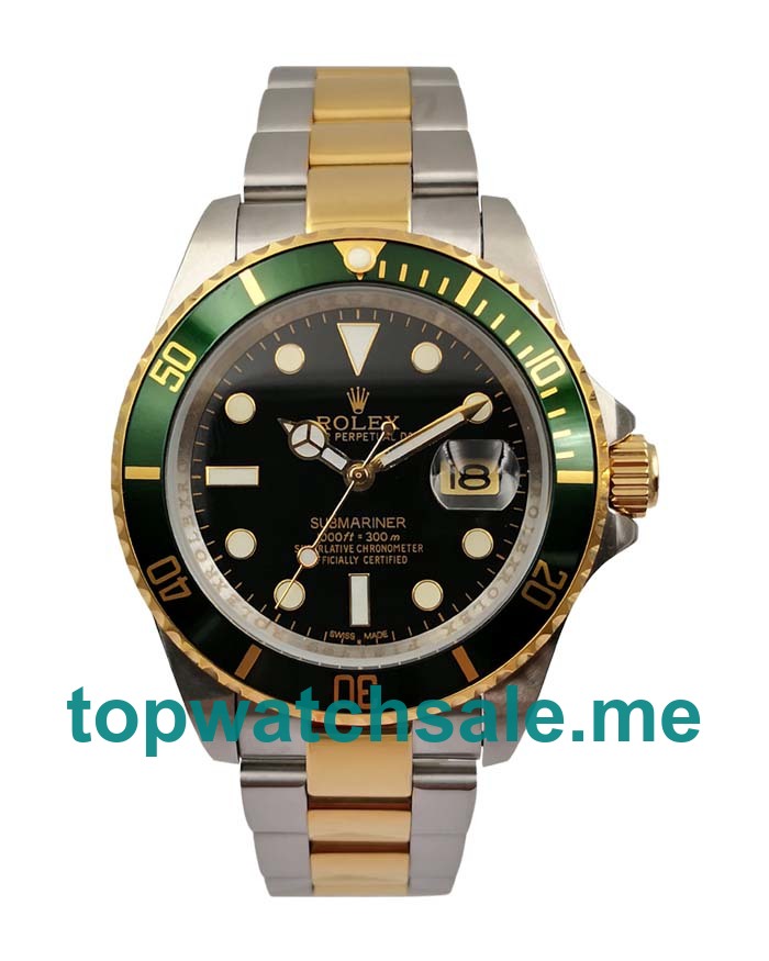 UK AAA Rolex Submariner 116613 40 MM Black Dials Men Replica Watches