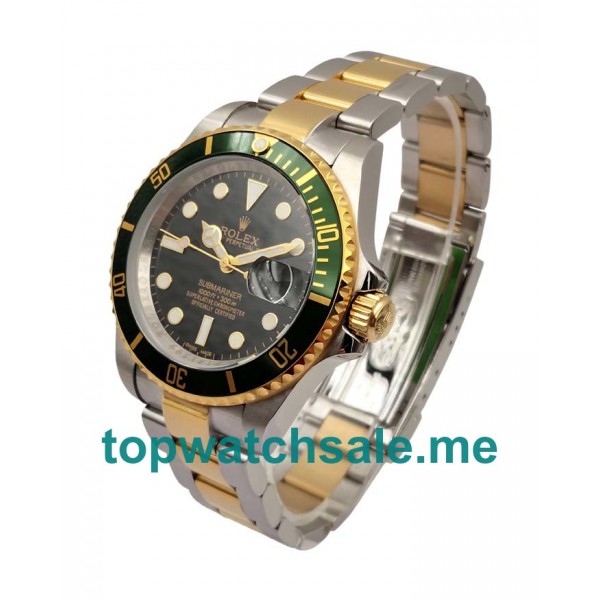 UK AAA Rolex Submariner 116613 40 MM Black Dials Men Replica Watches