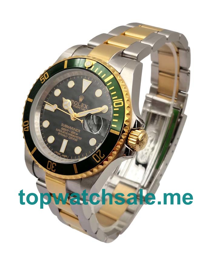 UK AAA Rolex Submariner 116613 40 MM Black Dials Men Replica Watches