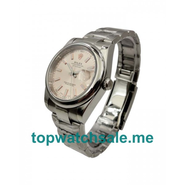 UK AAA Rolex Datejust 116300 36 MM Salmon Dials Men Replica Watches