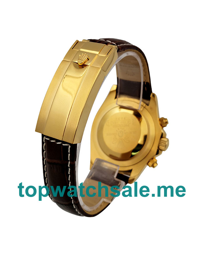UK AAA Rolex Daytona 16518 40 MM White Dials Men Replica Watches