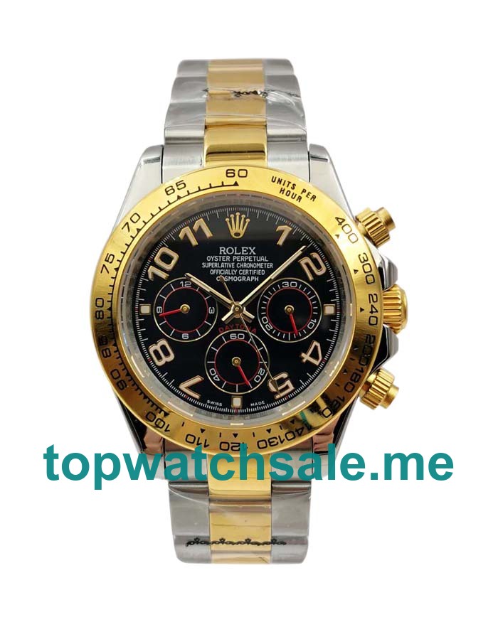 UK AAA Rolex Daytona 116503 40 MM Black Dials Men Replica Watches