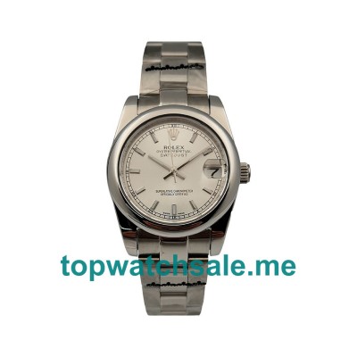 UK AAA Rolex Datejust 178240 31 MM Silver Dials Unisex Replica Watches