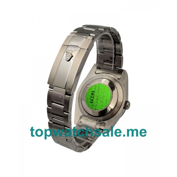 UK AAA Rolex Datejust II 116334 41 MM Black Dials Men Replica Watches