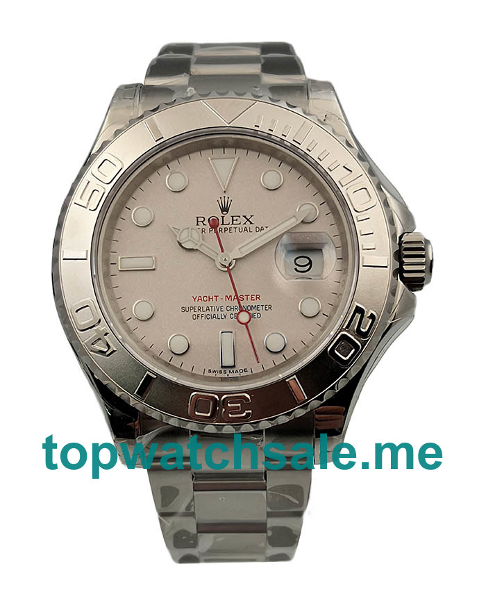 UK Swiss Made Rolex Yacht-Master 116622 40 MM Silver Dials Men Replica Watches