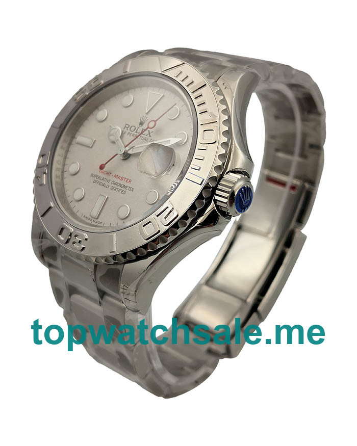 UK Swiss Made Rolex Yacht-Master 116622 40 MM Silver Dials Men Replica Watches