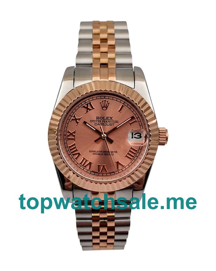 UK AAA Rolex Datejust 178271 31 MM Pink Dials Unisex Replica Watches