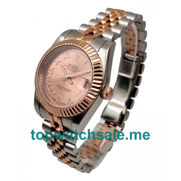 UK AAA Rolex Datejust 178271 31 MM Pink Dials Unisex Replica Watches